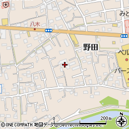 埼玉県入間市野田841周辺の地図