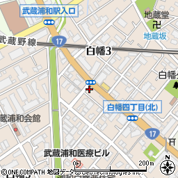 株式会社日水コン　埼玉事務所周辺の地図