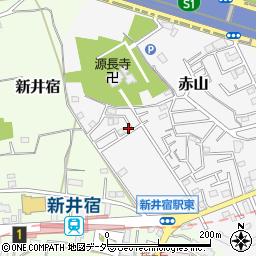 埼玉県川口市赤山1298-14周辺の地図
