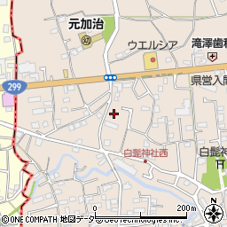 埼玉県入間市野田1528周辺の地図