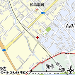 千葉県我孫子市布佐3353-22周辺の地図