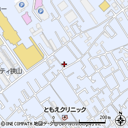 埼玉県狭山市北入曽740-7周辺の地図