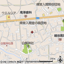 埼玉県入間市野田1468周辺の地図