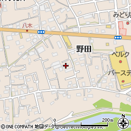 埼玉県入間市野田831周辺の地図