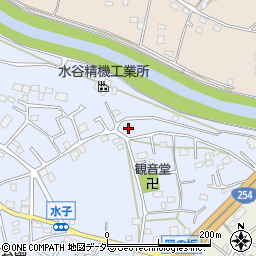 埼玉県富士見市水子2845周辺の地図