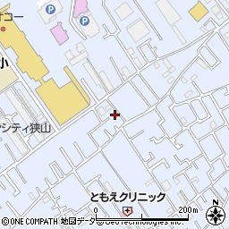 埼玉県狭山市北入曽740-9周辺の地図