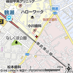 株式会社メモリード　鶴瀬営業所周辺の地図