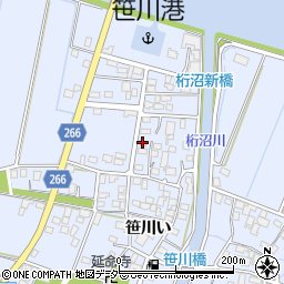 千葉県香取郡東庄町笹川い5214-48周辺の地図