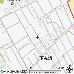 埼玉県川越市下赤坂709-3周辺の地図