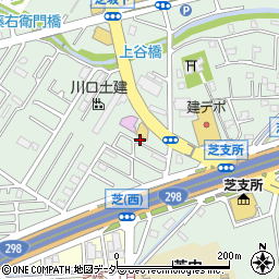 埼玉県川口市芝6916-12周辺の地図