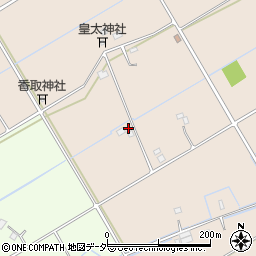 千葉県印旛郡栄町請方45周辺の地図