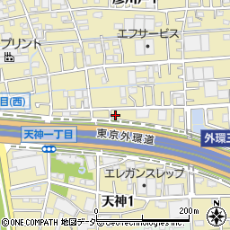 文化シャッターサービス埼玉東サービスステーション周辺の地図