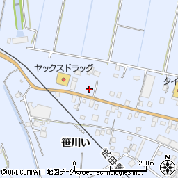 千葉県香取郡東庄町笹川い5421周辺の地図
