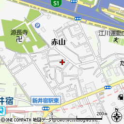 埼玉県川口市赤山1188-11周辺の地図