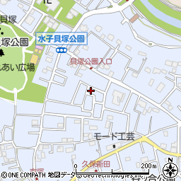 埼玉県富士見市水子7037周辺の地図