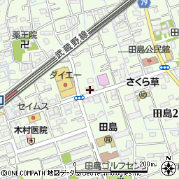ほっかほっか亭　西浦和店周辺の地図