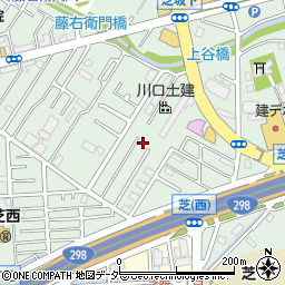 埼玉県川口市芝6943-41周辺の地図