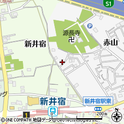 埼玉県川口市赤山1296周辺の地図