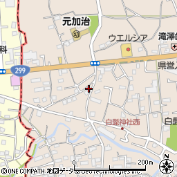 埼玉県入間市野田1543周辺の地図