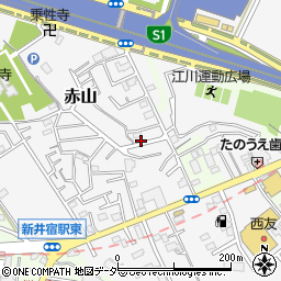 埼玉県川口市赤山1176周辺の地図