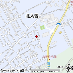 埼玉県狭山市北入曽127周辺の地図