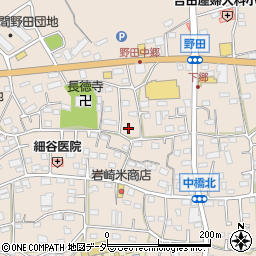 埼玉県入間市野田631周辺の地図