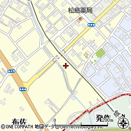 千葉県我孫子市布佐3348-9周辺の地図