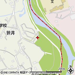 埼玉県狭山市笹井3106-4周辺の地図