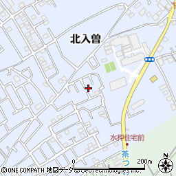 埼玉県狭山市北入曽125-9周辺の地図