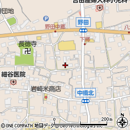 埼玉県入間市野田661周辺の地図