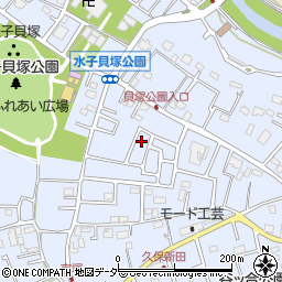 埼玉県富士見市水子7013周辺の地図
