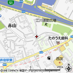 埼玉県川口市赤山1143周辺の地図