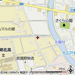 埼玉県三郷市大広戸748周辺の地図