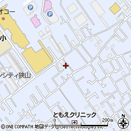 埼玉県狭山市北入曽739-10周辺の地図