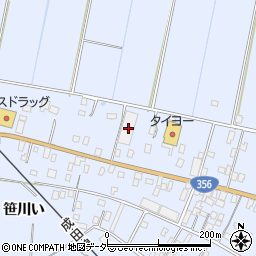千葉県香取郡東庄町笹川い5440周辺の地図