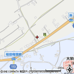 千葉県成田市所924周辺の地図