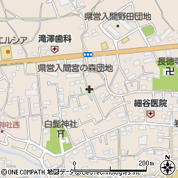 埼玉県入間市野田1466周辺の地図