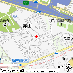 埼玉県川口市赤山1185-10周辺の地図