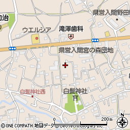 埼玉県入間市野田1489周辺の地図