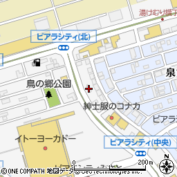 株式会社一条工務店三郷展示場周辺の地図