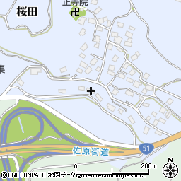 千葉県成田市桜田680周辺の地図
