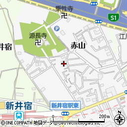 埼玉県川口市赤山1228周辺の地図
