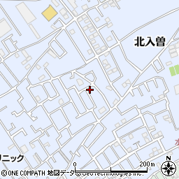 埼玉県狭山市北入曽541-15周辺の地図