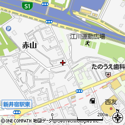 埼玉県川口市赤山1177周辺の地図
