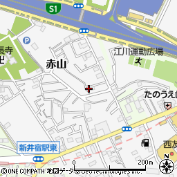 埼玉県川口市赤山1183周辺の地図