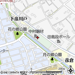 埼玉県三郷市彦野594周辺の地図
