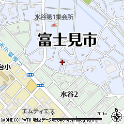 埼玉県富士見市水子931周辺の地図