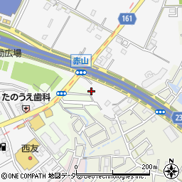 埼玉県川口市赤山350周辺の地図