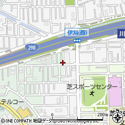 埼玉県川口市芝4543周辺の地図