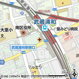 カラオケＡＬＬ武蔵浦和店周辺の地図